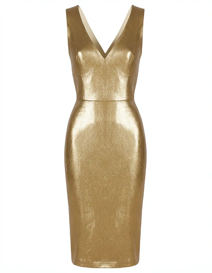 Gold Metallic Bodycon