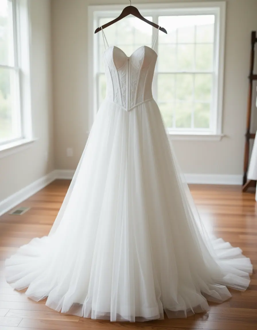 White Korsett Wedding