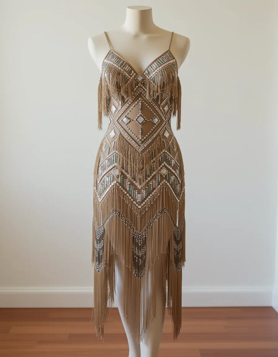 20s Flapper Vintage Kleid