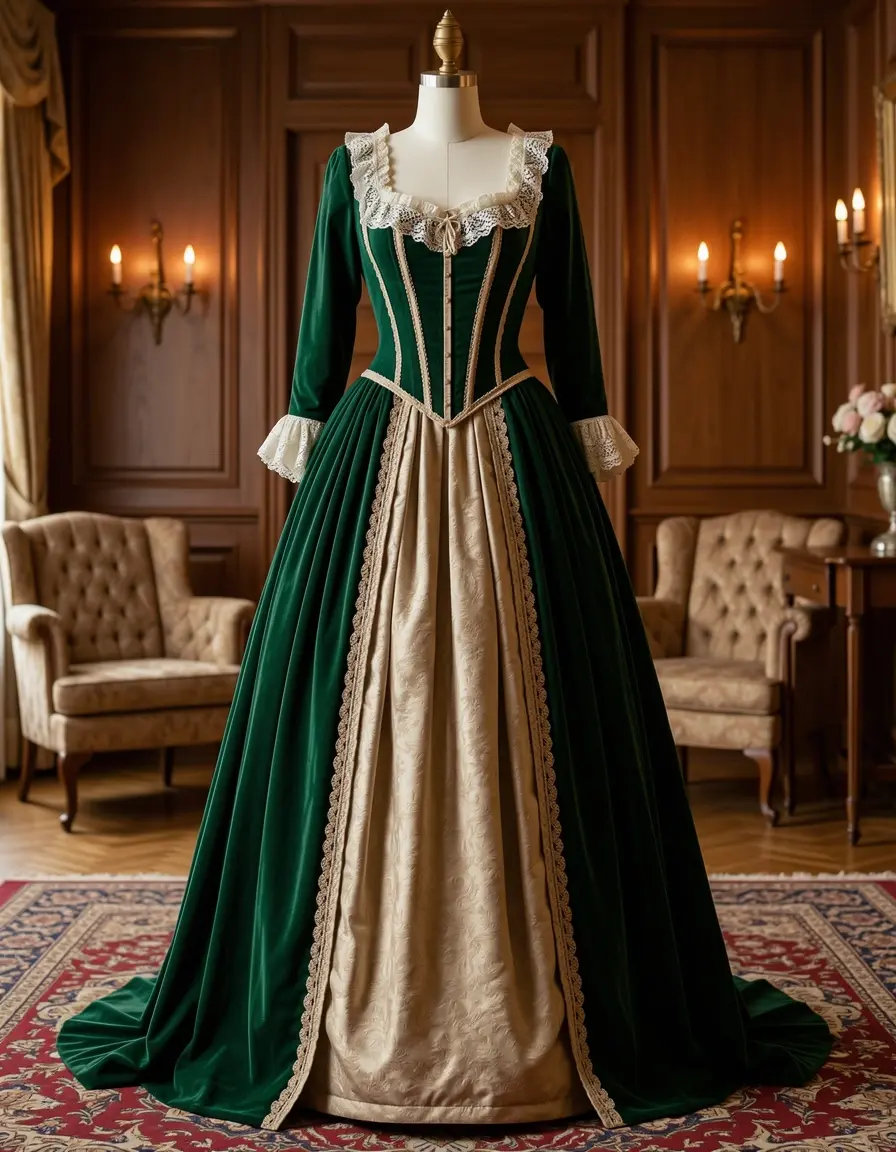 Victorian Vintage Gown