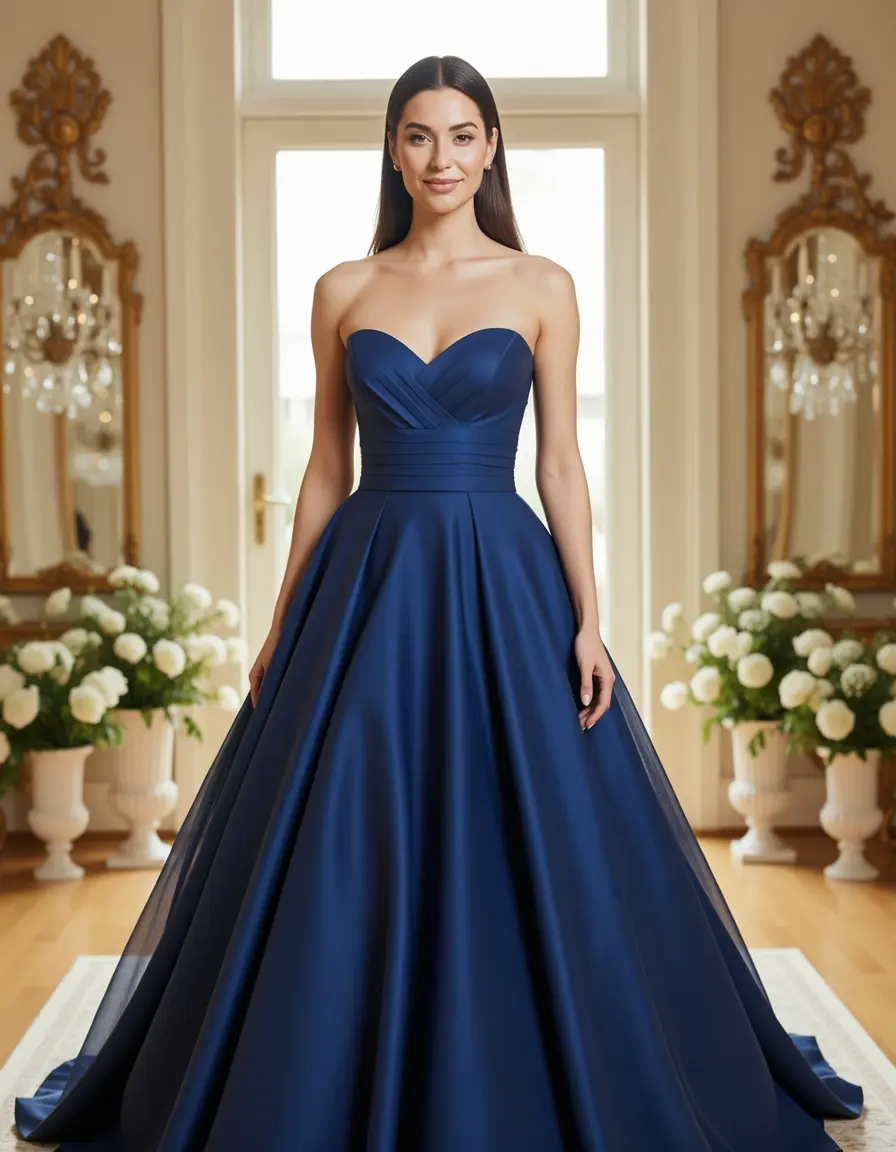 empire waist guest dress