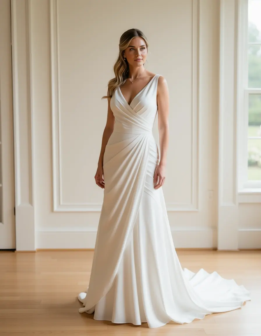 Wedding Wrap Dress - Wickelkleid zur Hochzeit