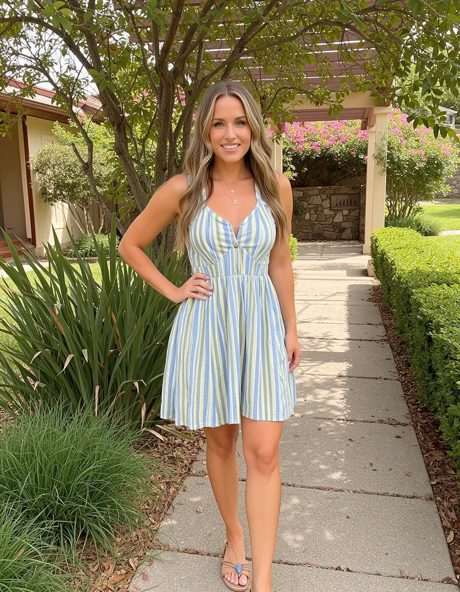Lady in einem Guest Mini Dress