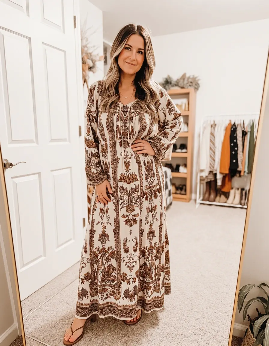 Guest Boho Dress an einer Frau