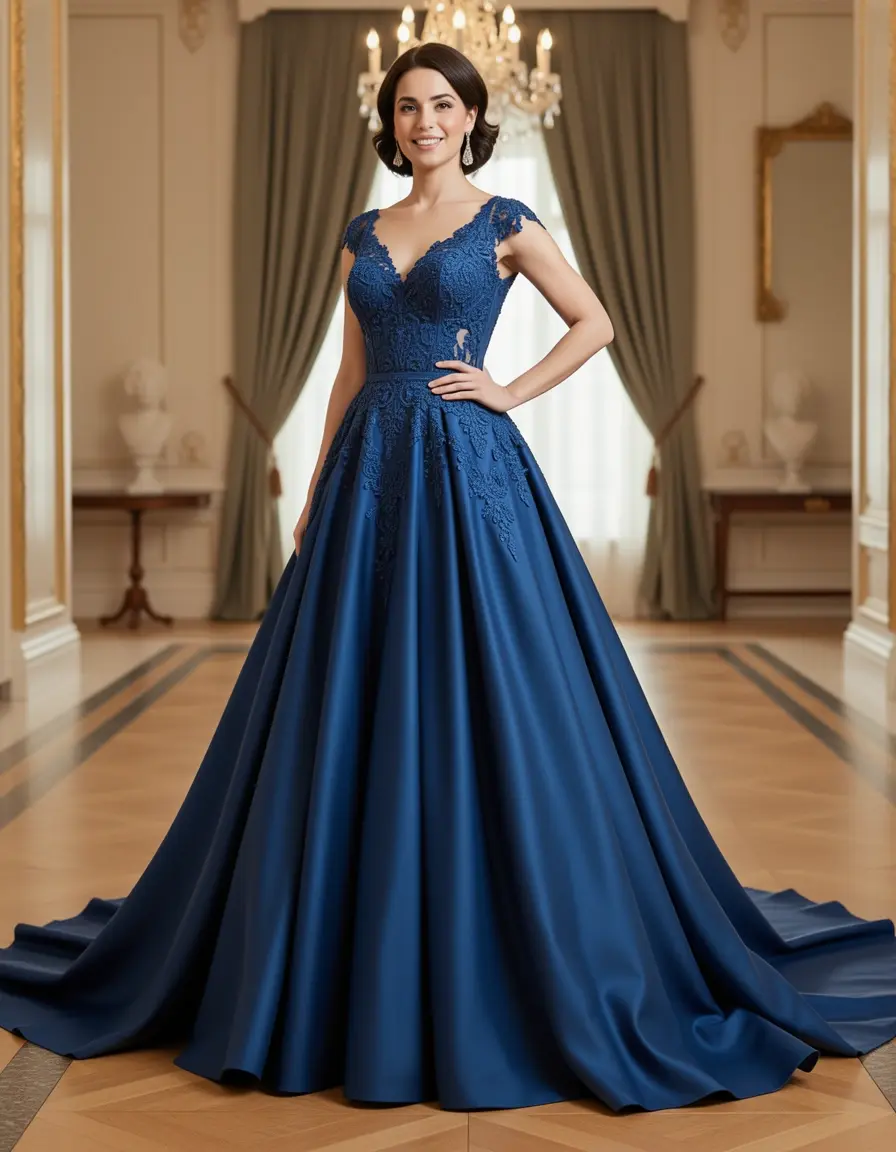 Eleganter Guest Formal Gown