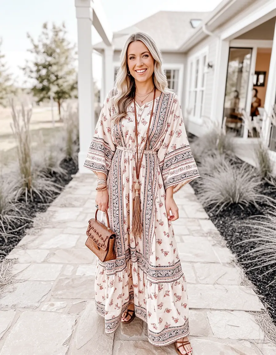 Boho Hochzeitsgast Outfit