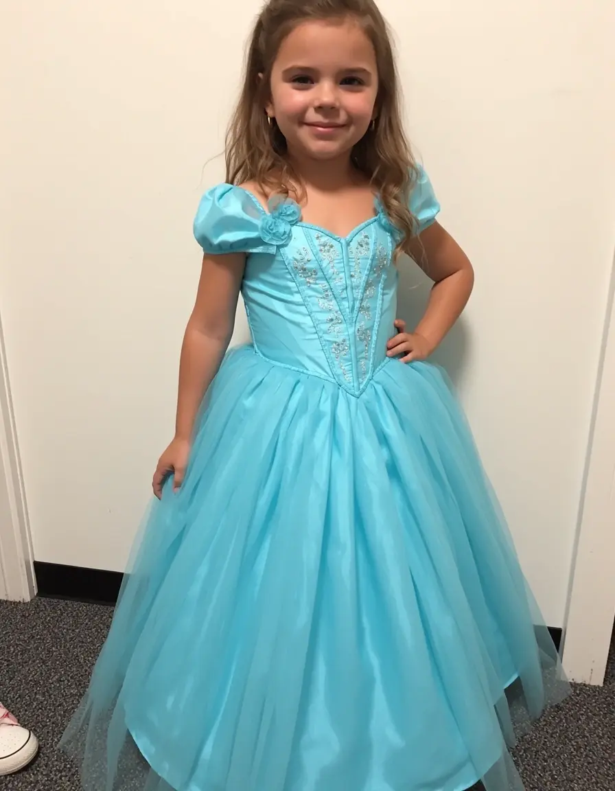 Elsa Princess Dress - Prachtvolles Prinzessinnenkleid