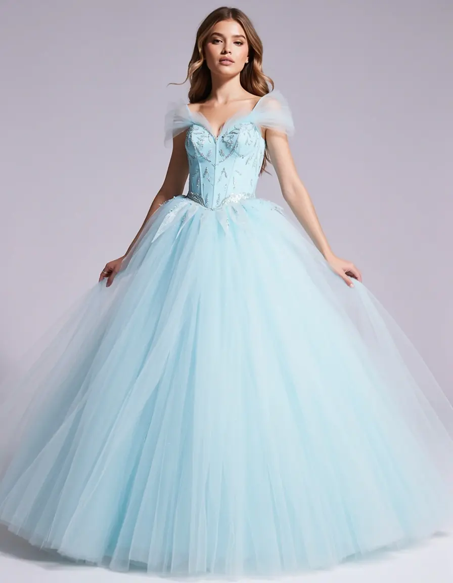 Elsa Tulle Dress - Mädchenkleid mit viel Tüll