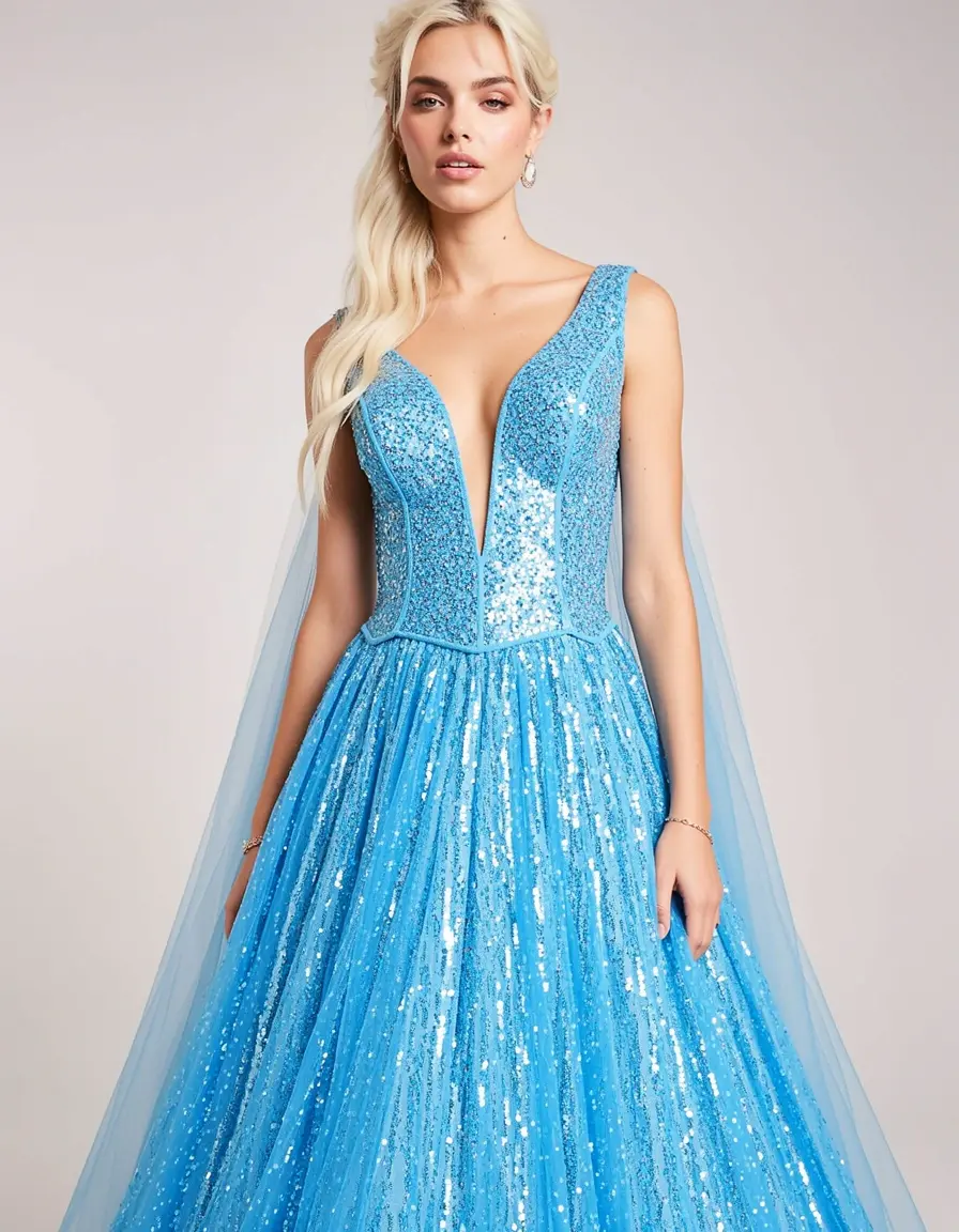 Elsa Sequin Dress - Glitzerndes Paillettenkleid