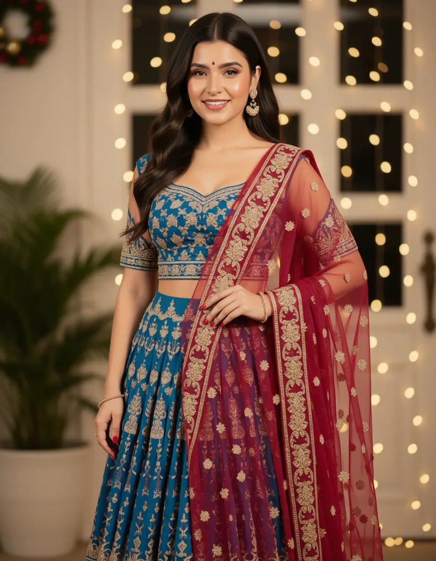 Luftiges Chiffonkleid Kurven