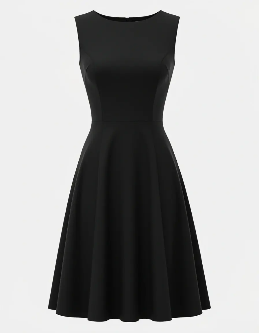 Schlichtes Empire-Waist Kleid für die Jugendweihe