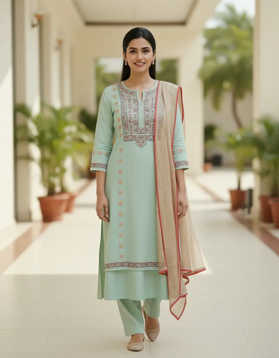 Modernes Salwar Kameez Dress Set
