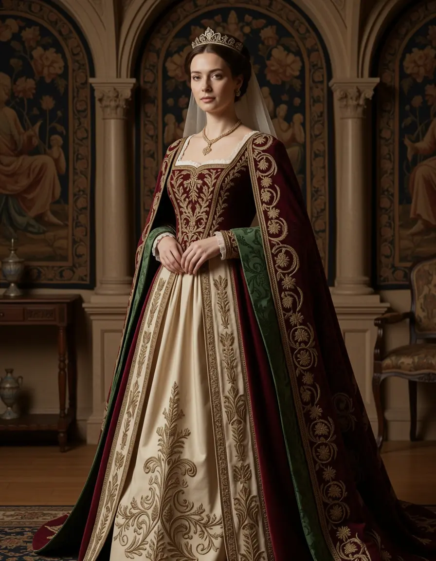 Noble Lady medieval dress
