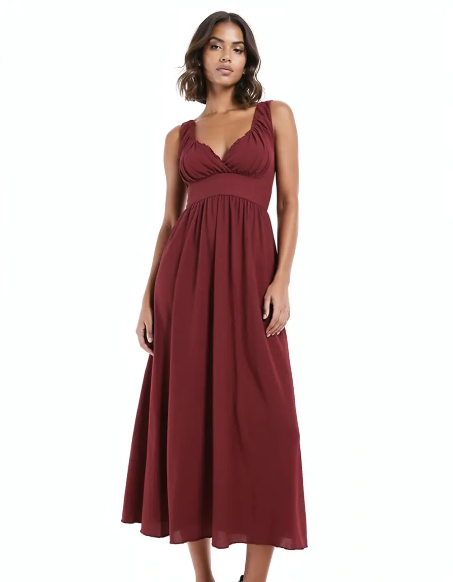 Schößchen Kleid Bauch kaschieren
