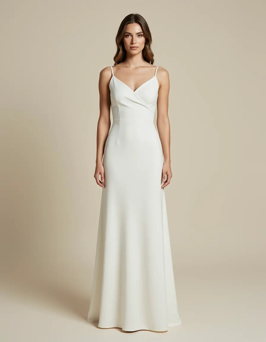Elegant Reception Slip Dress