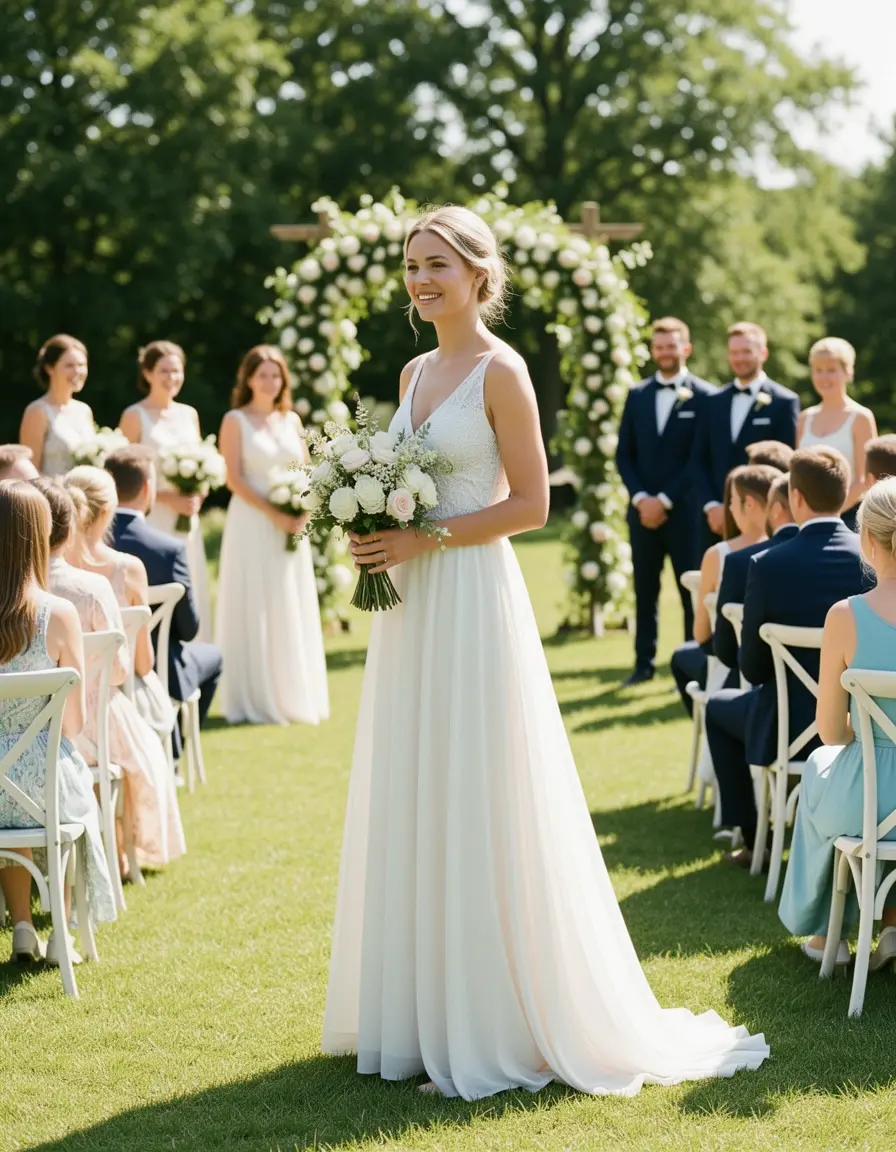 Summer Light Maxi Dress - Leichtes Maxikleid für Sommerhochzeit