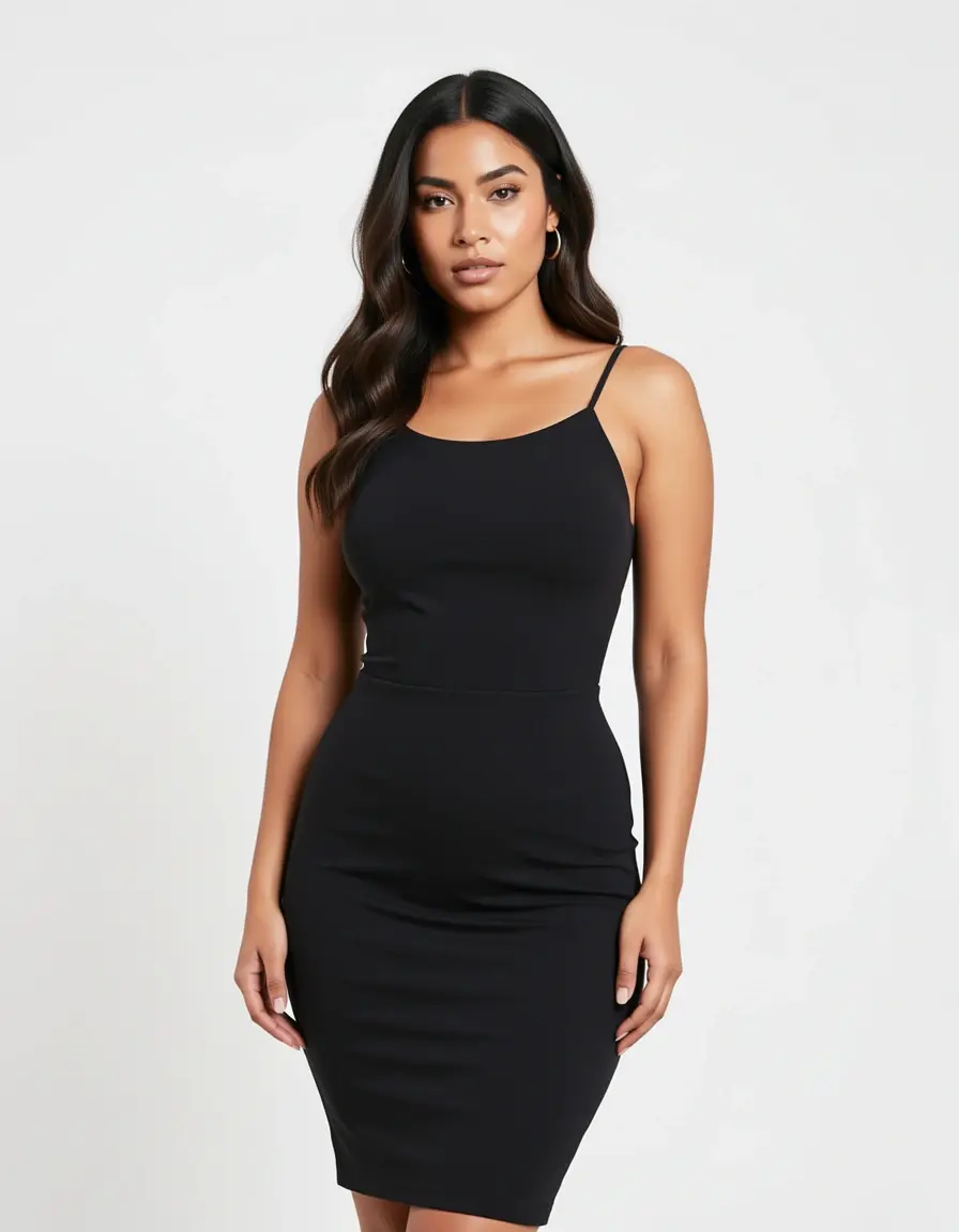 High Waist Kleid für eine schlanke Silhouette