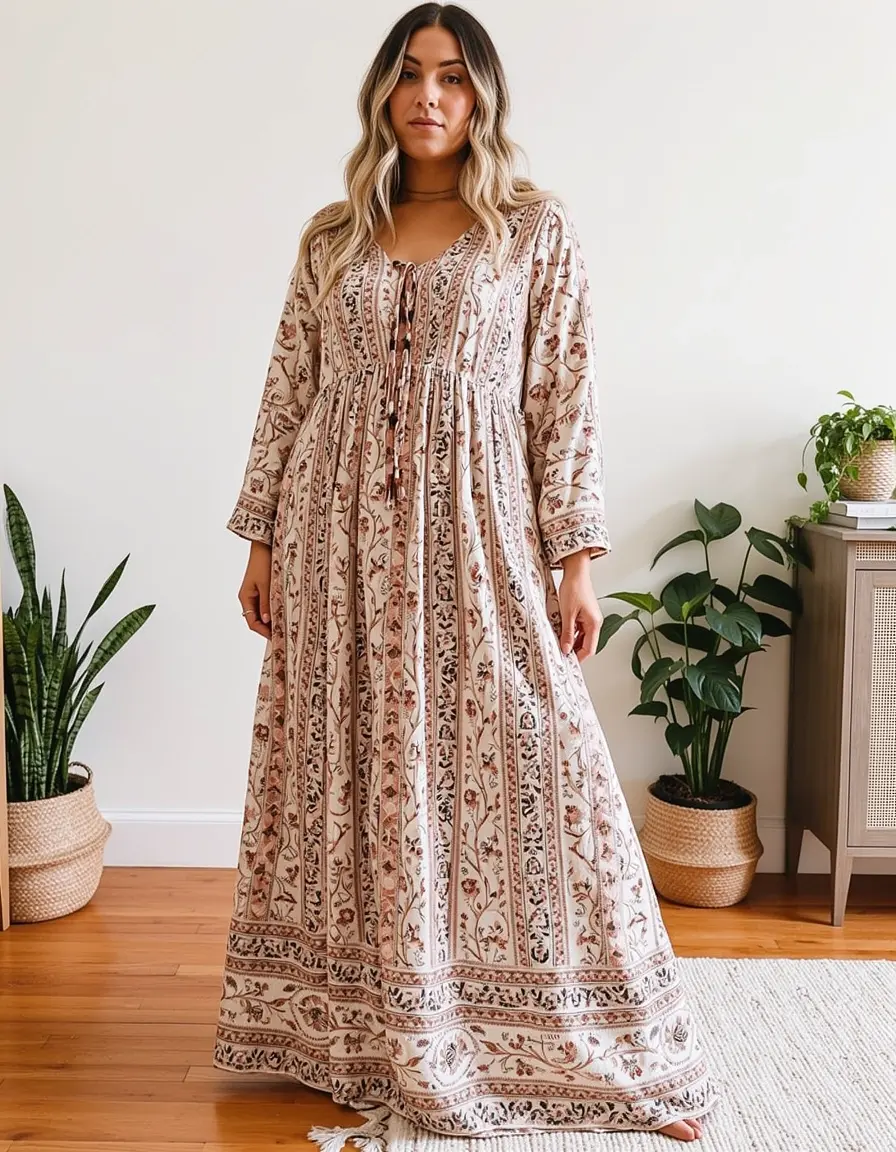 Maxi Boho Dress lange Kleider