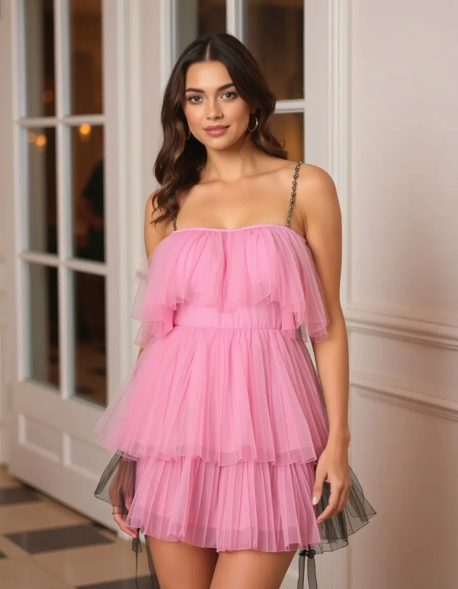 Tulle Layered Dress Playful