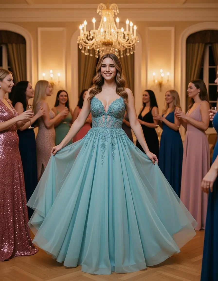 Chiffon Party Maxi Flowy