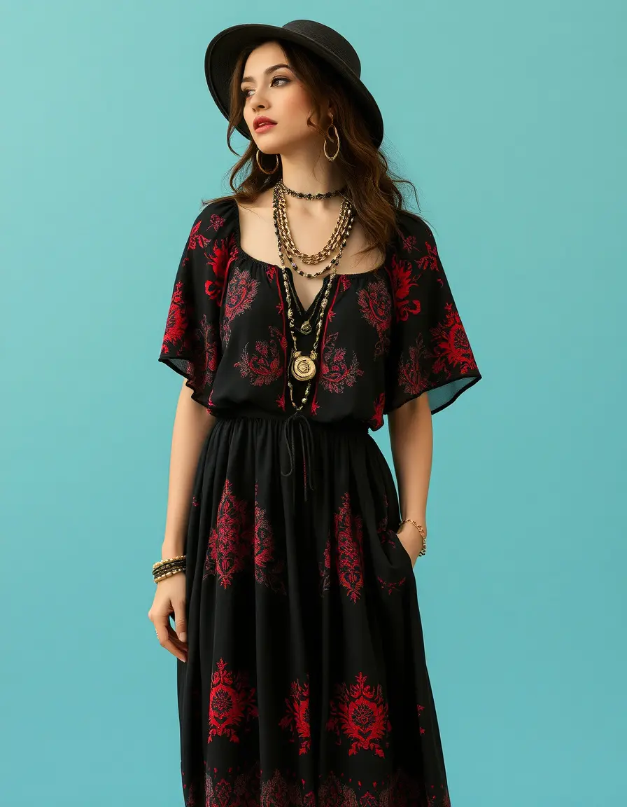 Boho Marxloh relaxed dress