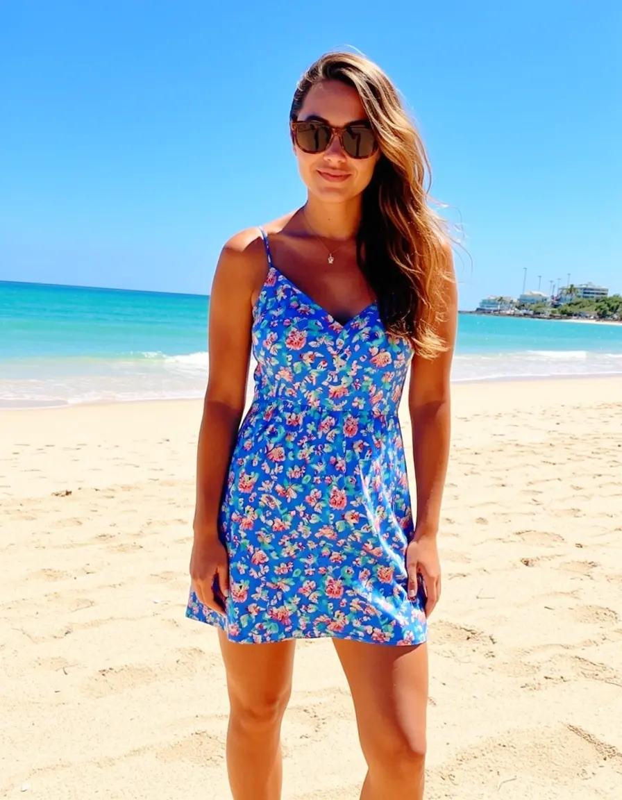 Sommerliches Mini Sundress
