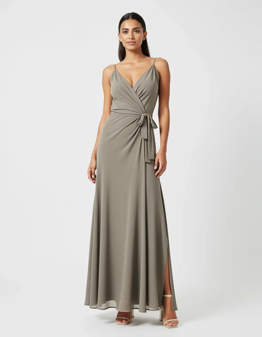 Wickel Midi Kleid für festliche Anlässe