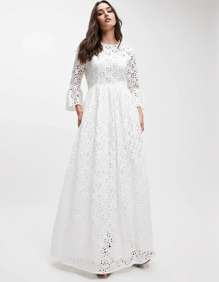 Eyelet Summer Lace Kleid