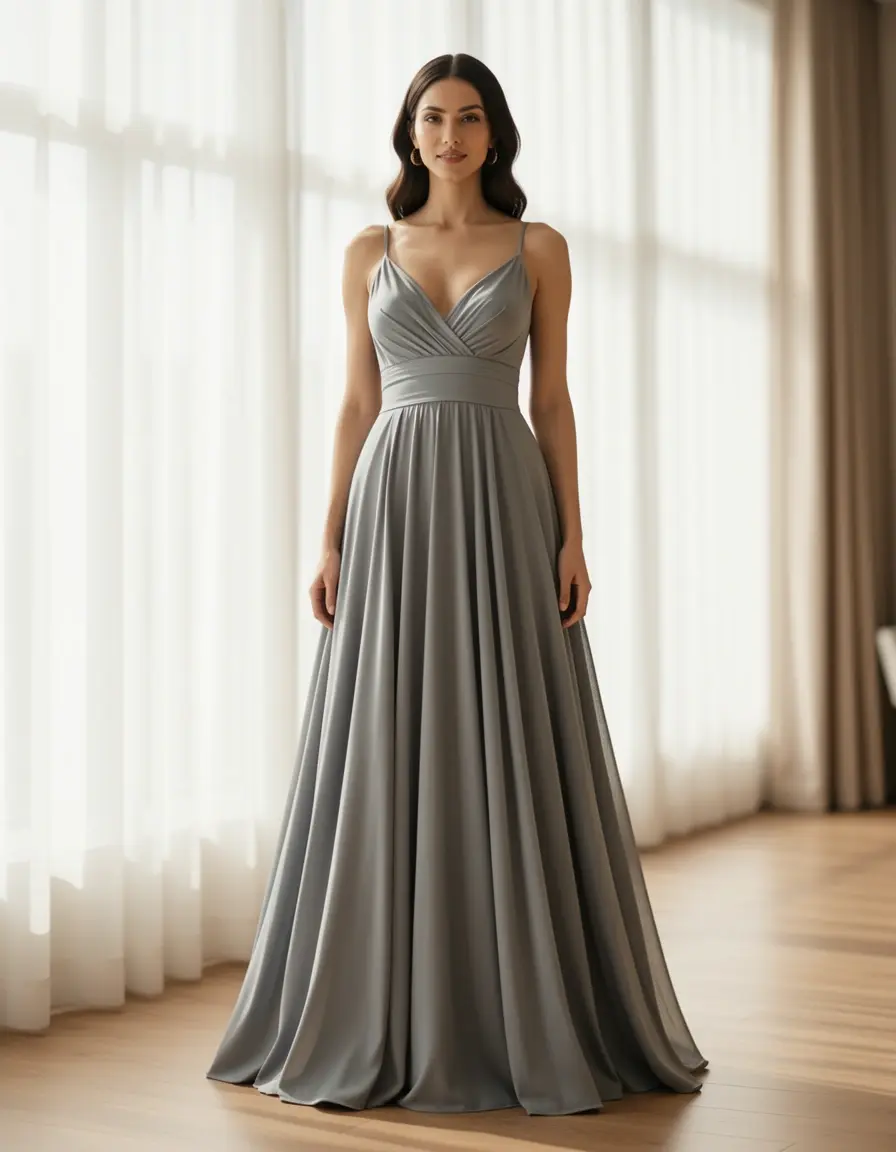 Flowy Maxi Dress elegante Kleider
