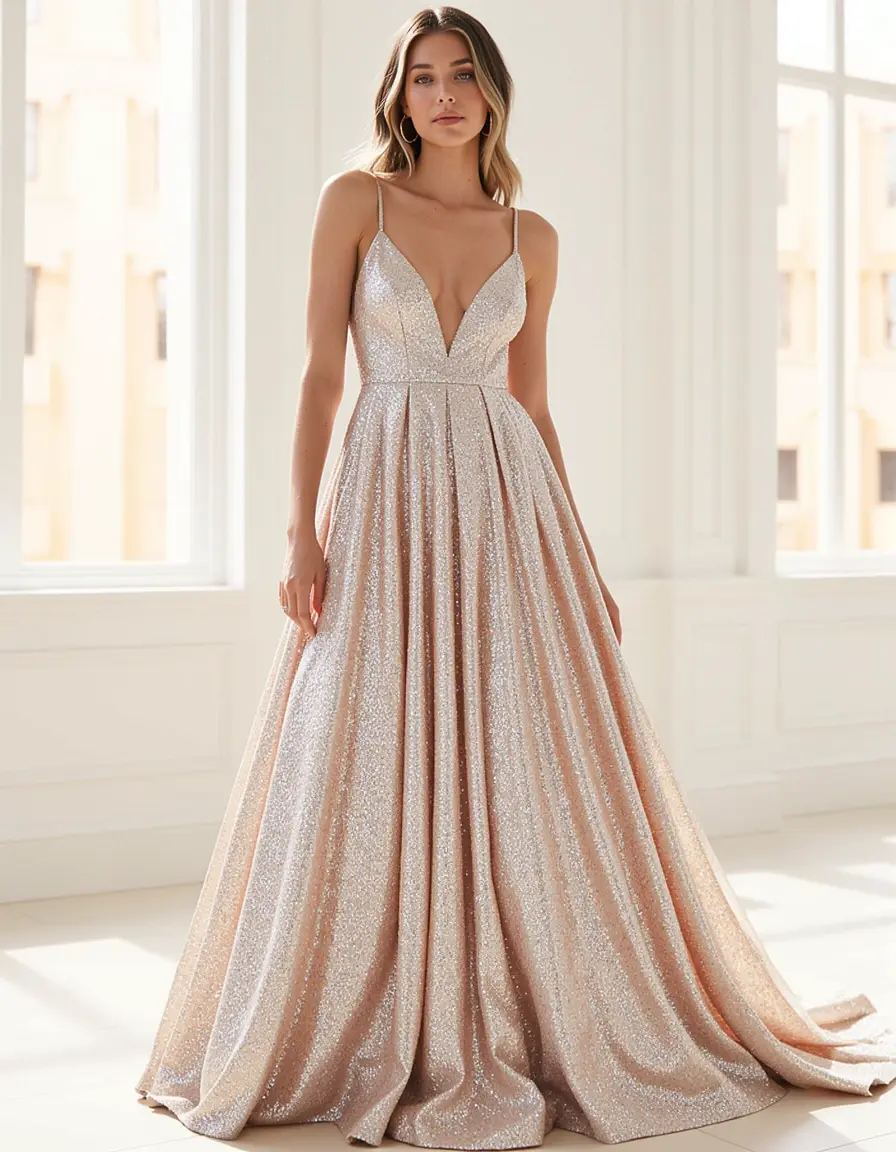 Shimmer Cocktail Dress funkelnd