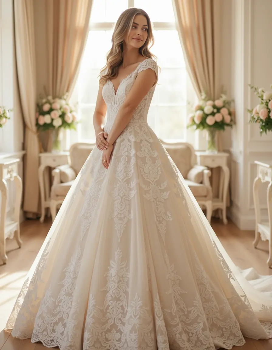 Lace Ball Gown Romantic