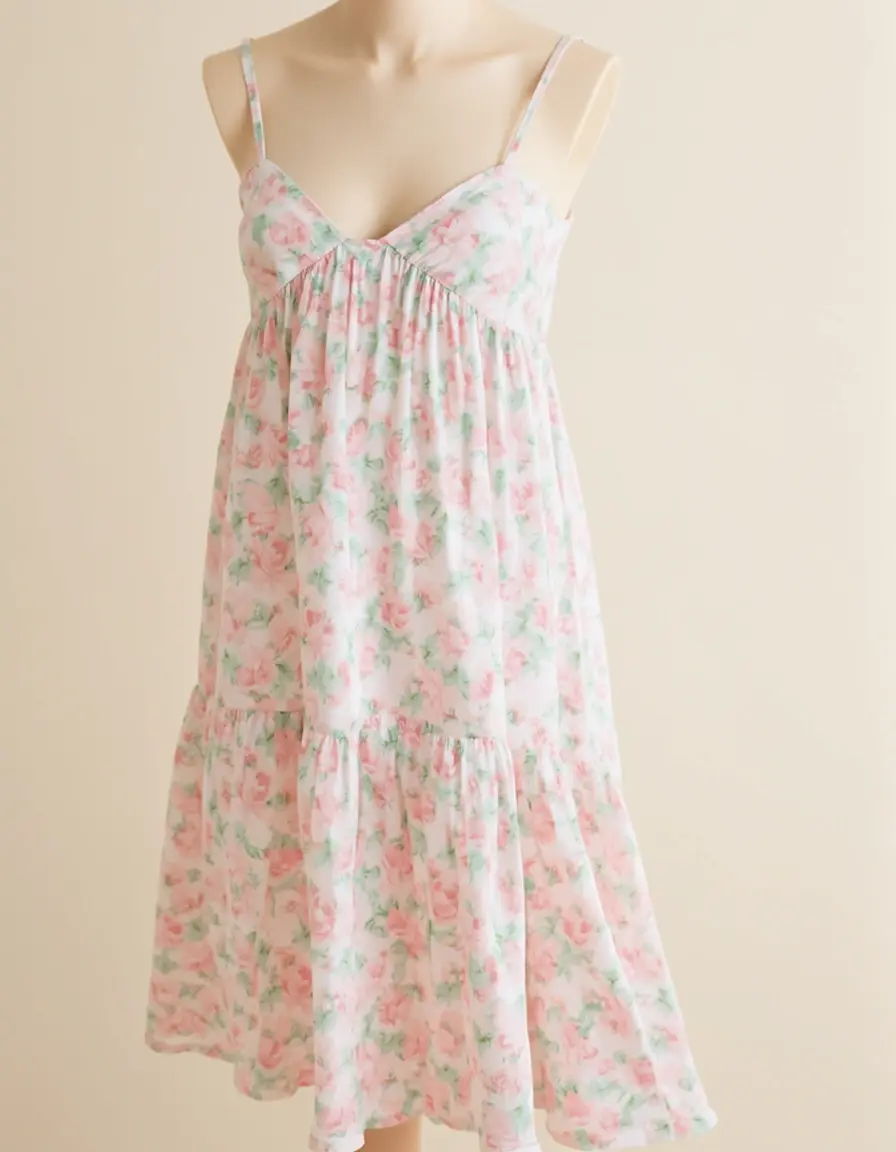 Floral Sundress in Pastelltönen