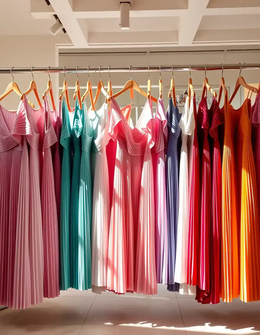 Kleid Plissee: Texturiert und fließend für mühelosen Chic